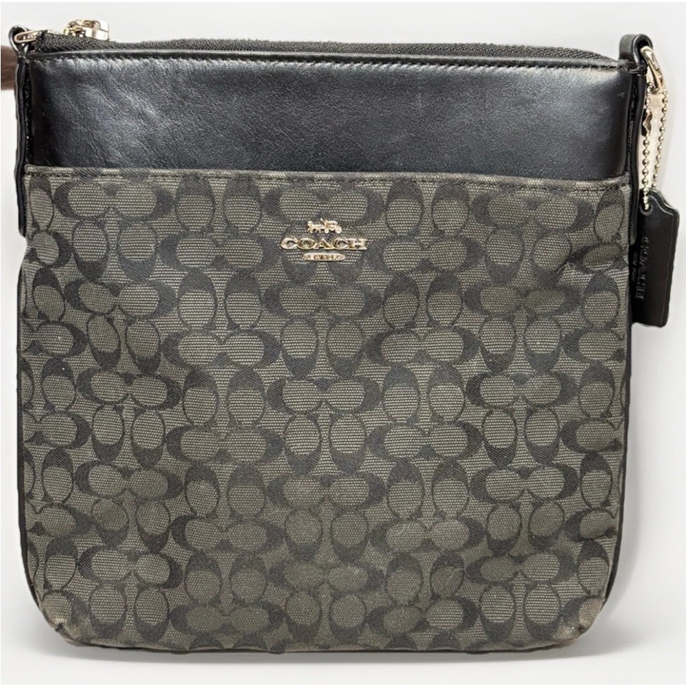 Coach Kitt Messenger Bag in Black #5697 - Picture 2 of 11